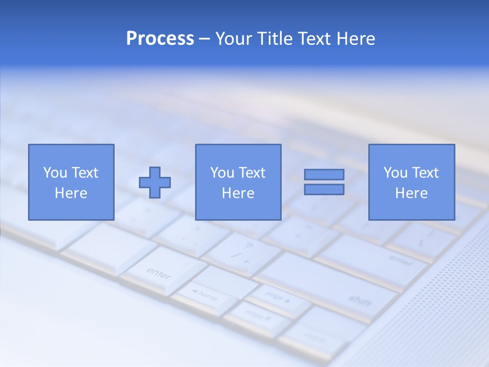 Aluminium Portable Focused PowerPoint Template