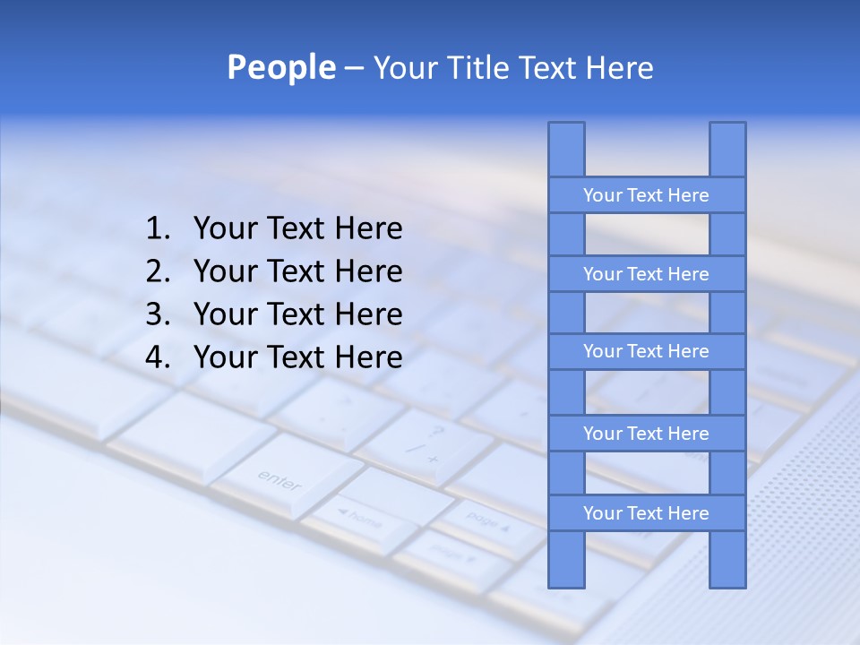 Aluminium Portable Focused PowerPoint Template