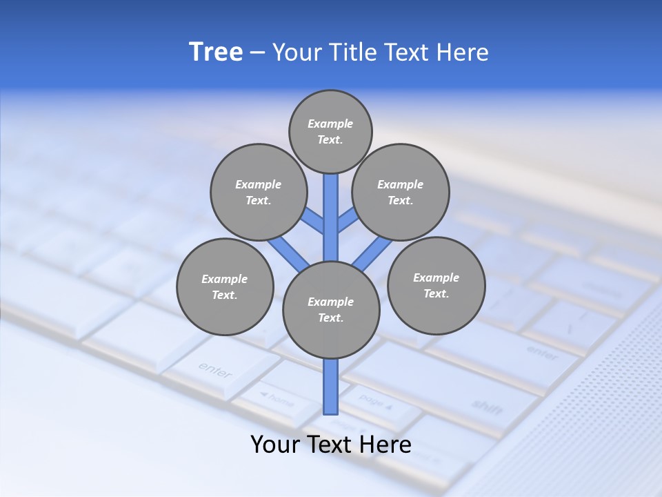 Aluminium Portable Focused PowerPoint Template