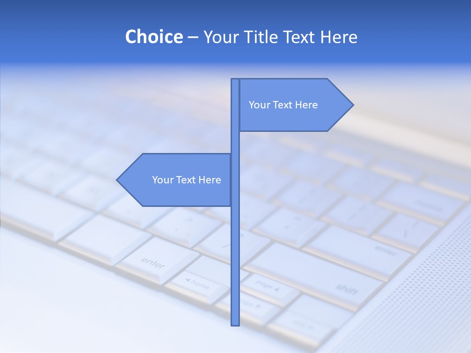 Aluminium Portable Focused PowerPoint Template