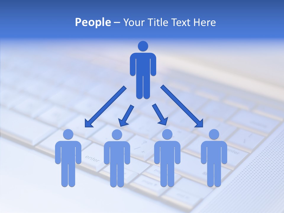 Aluminium Portable Focused PowerPoint Template