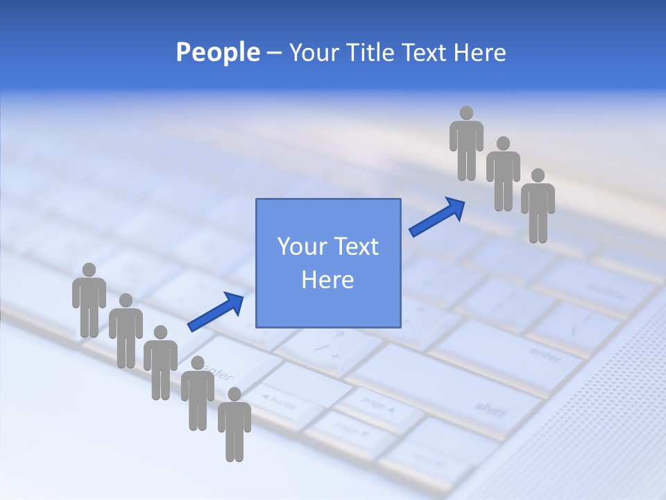 Aluminium Portable Focused PowerPoint Template
