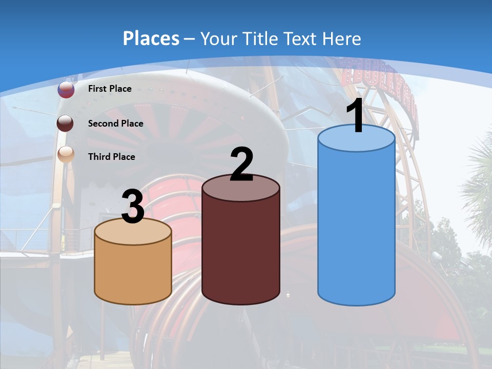 Entrance Orlando Town PowerPoint Template