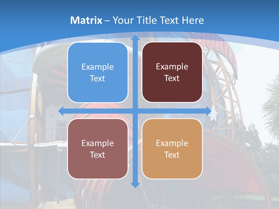 Entrance Orlando Town PowerPoint Template
