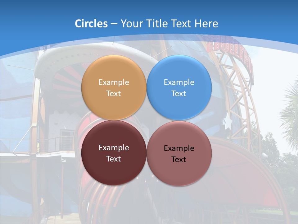 Entrance Orlando Town PowerPoint Template