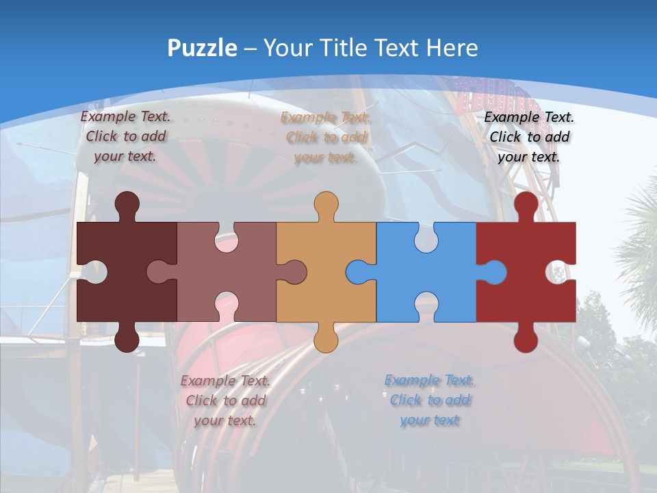 Entrance Orlando Town PowerPoint Template