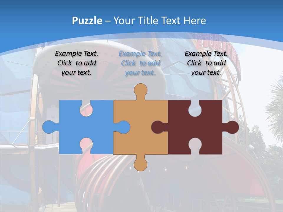 Entrance Orlando Town PowerPoint Template