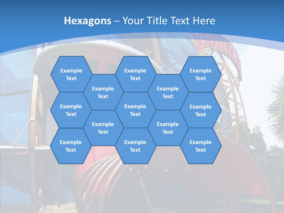 Entrance Orlando Town PowerPoint Template