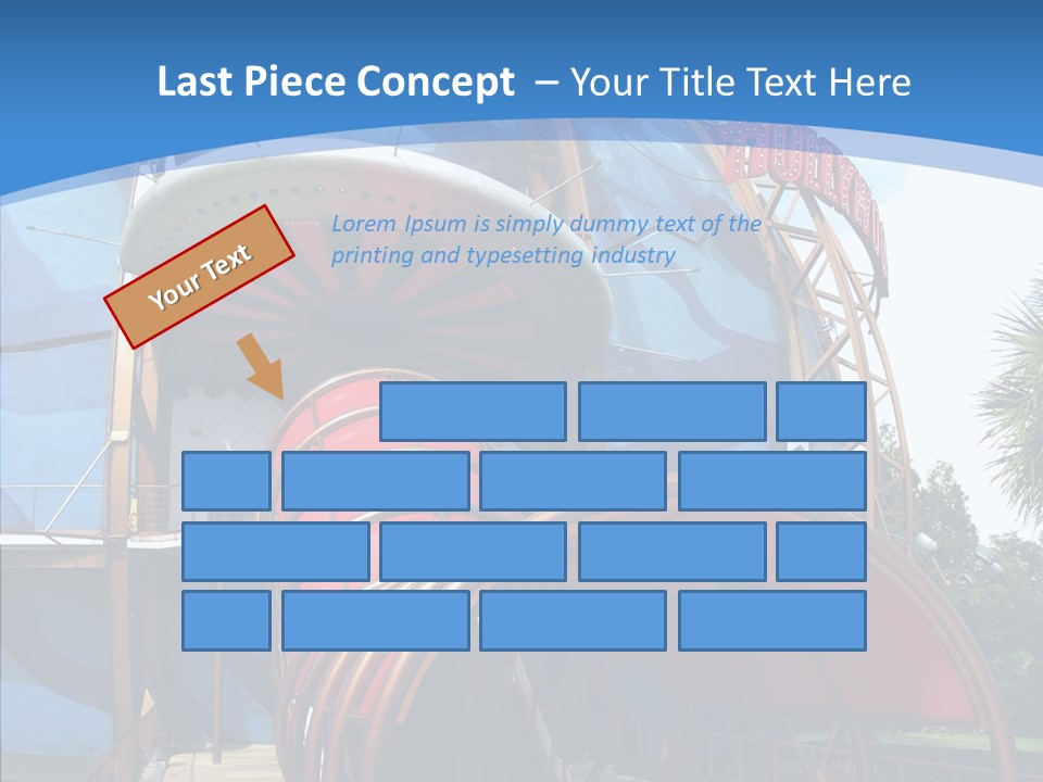 Entrance Orlando Town PowerPoint Template