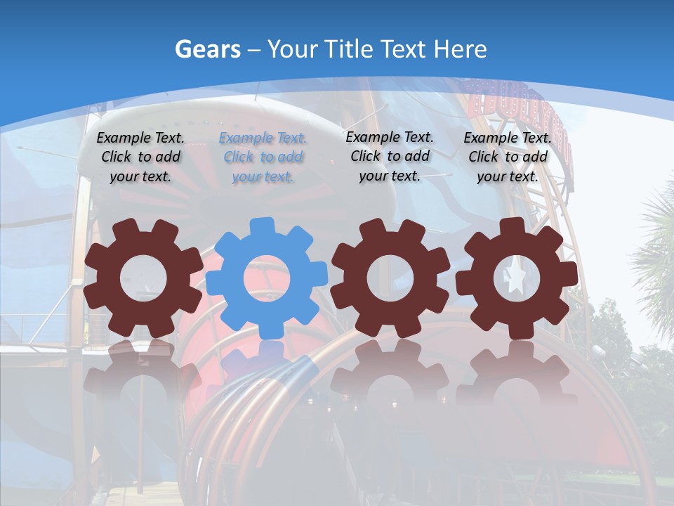 Entrance Orlando Town PowerPoint Template