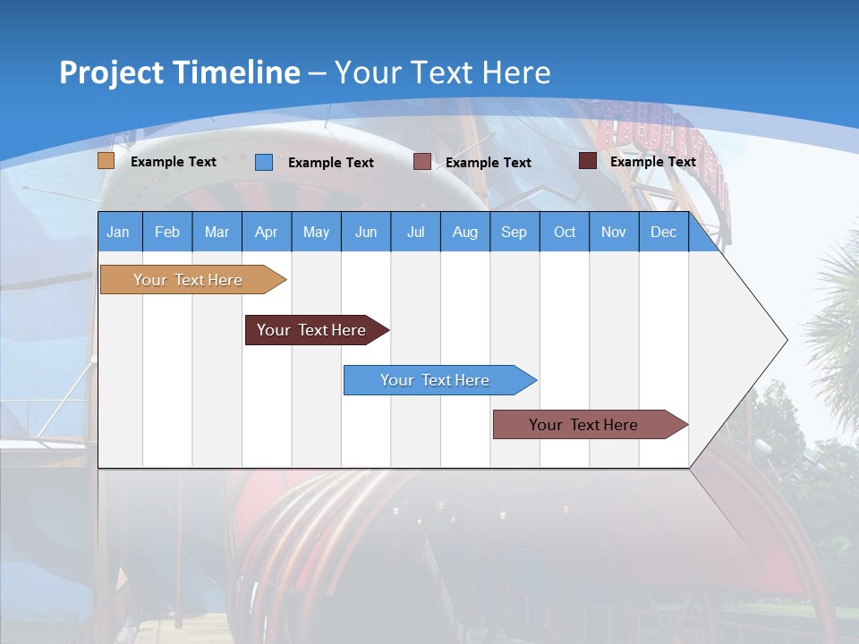 Entrance Orlando Town PowerPoint Template