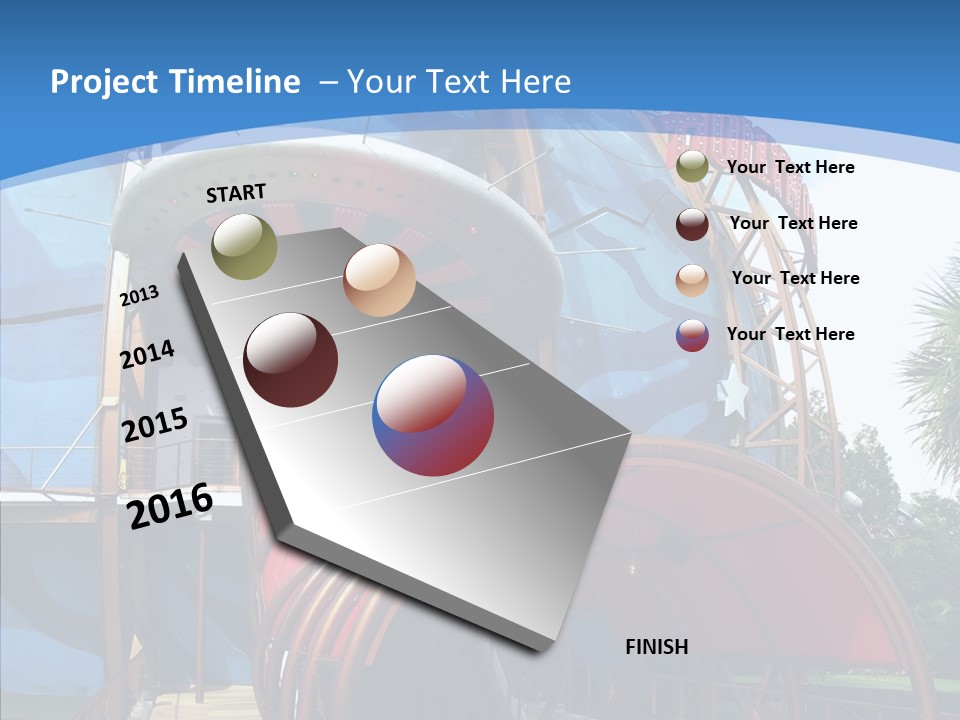Entrance Orlando Town PowerPoint Template