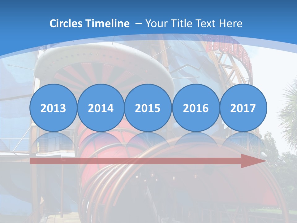 Entrance Orlando Town PowerPoint Template