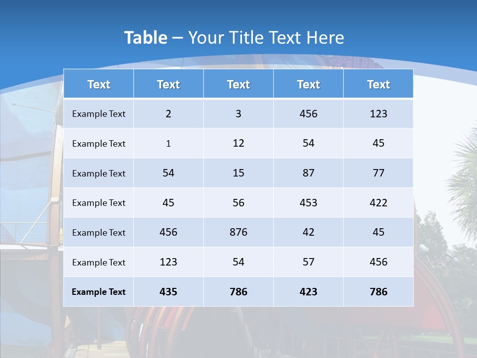 Entrance Orlando Town PowerPoint Template