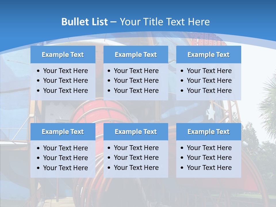 Entrance Orlando Town PowerPoint Template