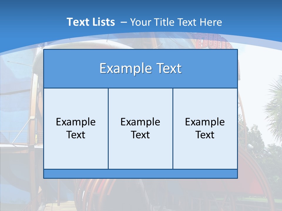 Entrance Orlando Town PowerPoint Template