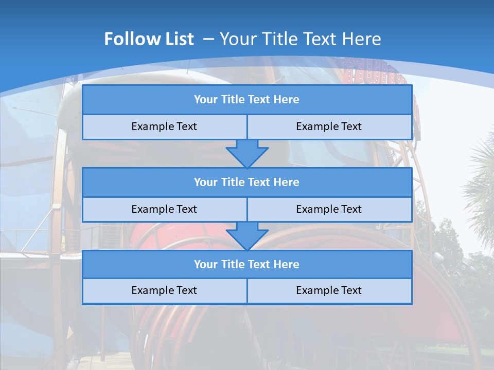 Entrance Orlando Town PowerPoint Template