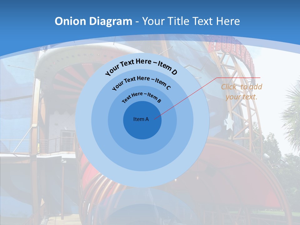 Entrance Orlando Town PowerPoint Template