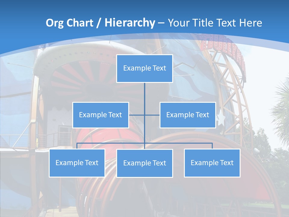 Entrance Orlando Town PowerPoint Template