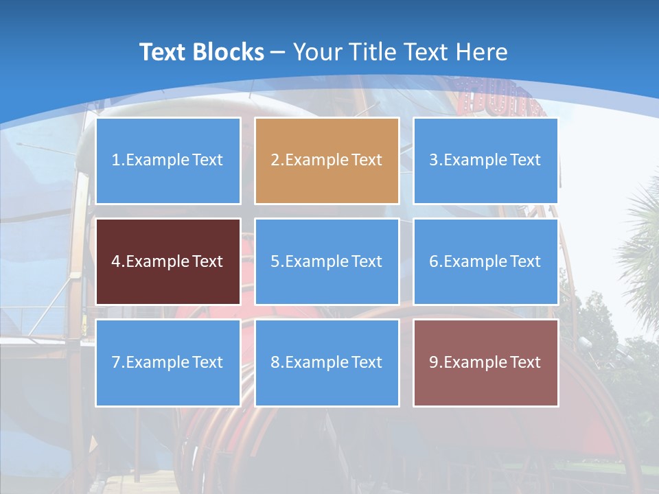 Entrance Orlando Town PowerPoint Template