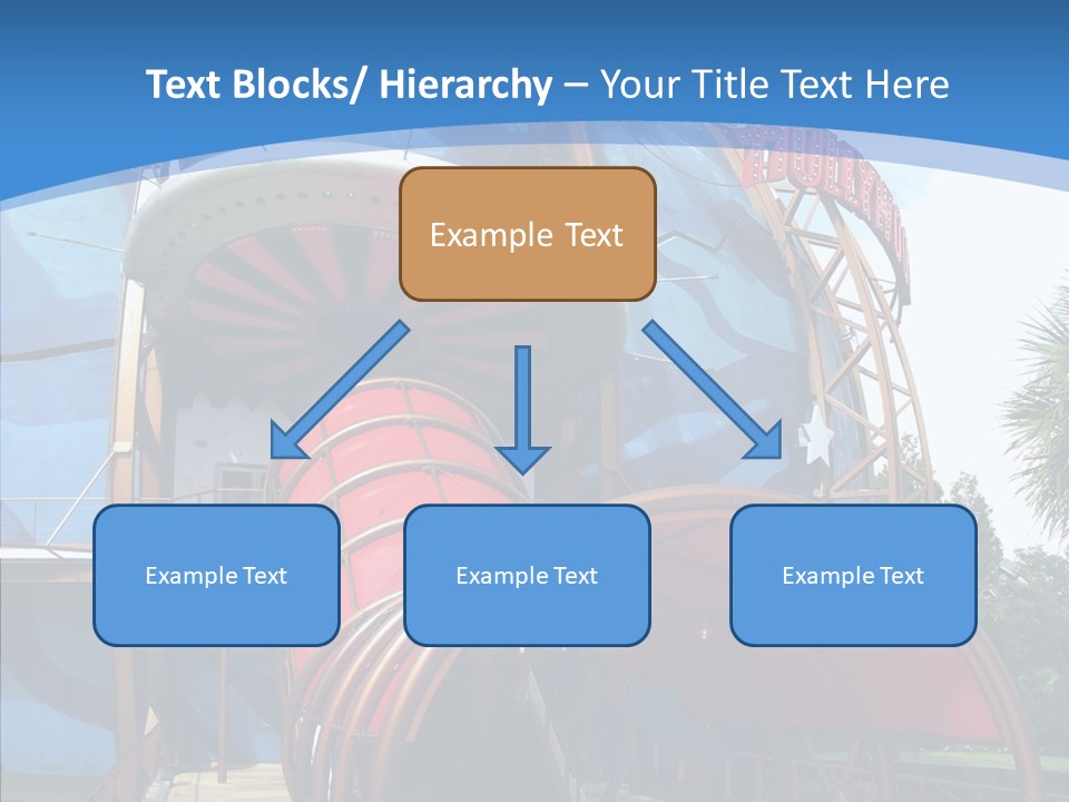 Entrance Orlando Town PowerPoint Template
