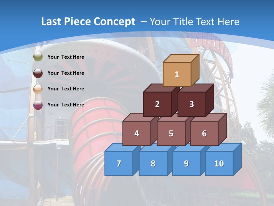 Entrance Orlando Town PowerPoint Template