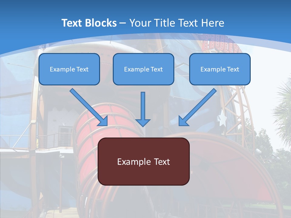 Entrance Orlando Town PowerPoint Template