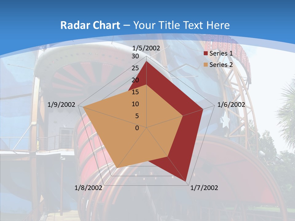 Entrance Orlando Town PowerPoint Template