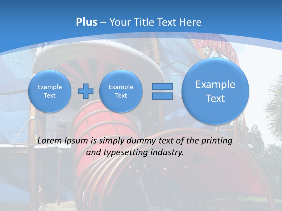 Entrance Orlando Town PowerPoint Template