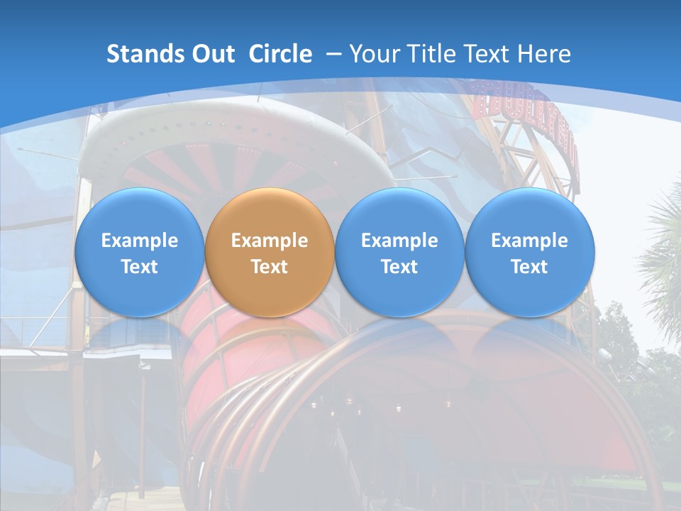 Entrance Orlando Town PowerPoint Template