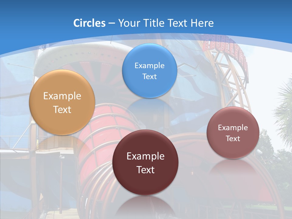 Entrance Orlando Town PowerPoint Template