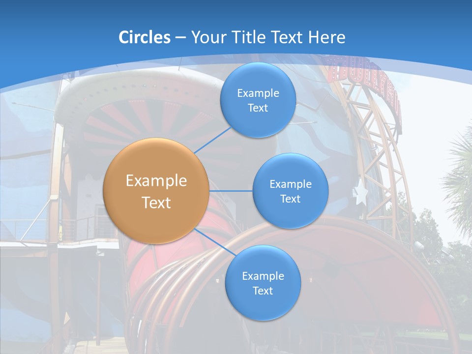 Entrance Orlando Town PowerPoint Template