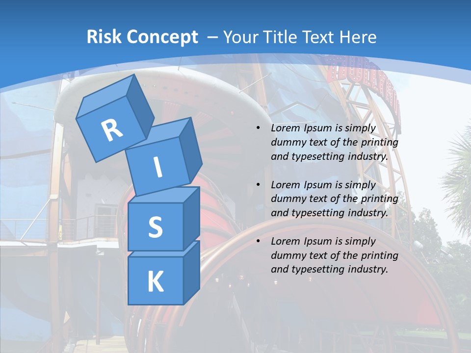 Entrance Orlando Town PowerPoint Template