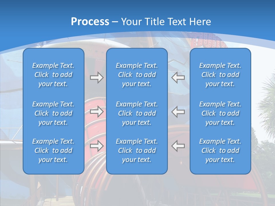 Entrance Orlando Town PowerPoint Template