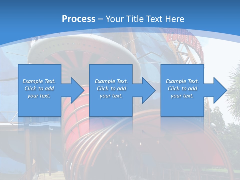 Entrance Orlando Town PowerPoint Template