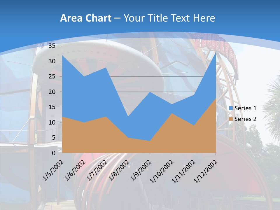 Entrance Orlando Town PowerPoint Template