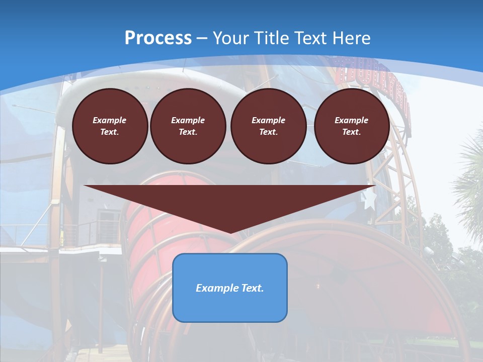 Entrance Orlando Town PowerPoint Template