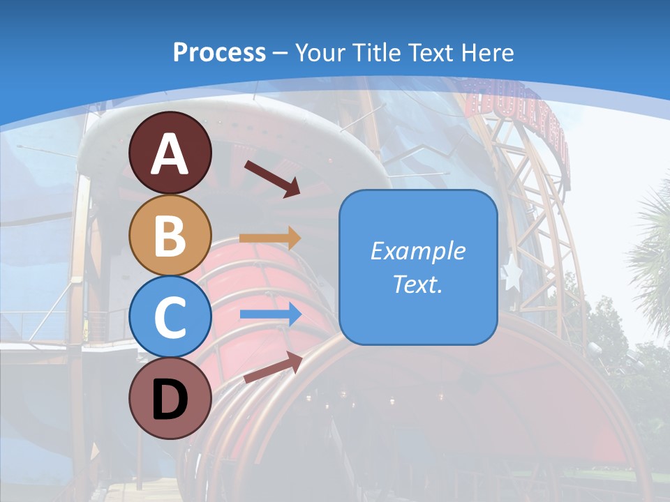 Entrance Orlando Town PowerPoint Template