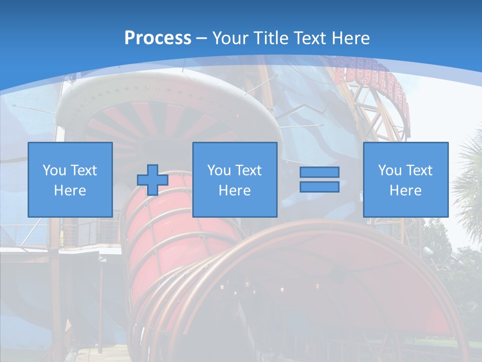 Entrance Orlando Town PowerPoint Template