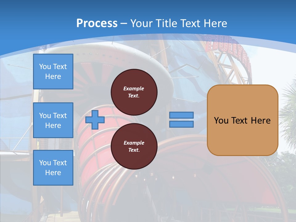 Entrance Orlando Town PowerPoint Template