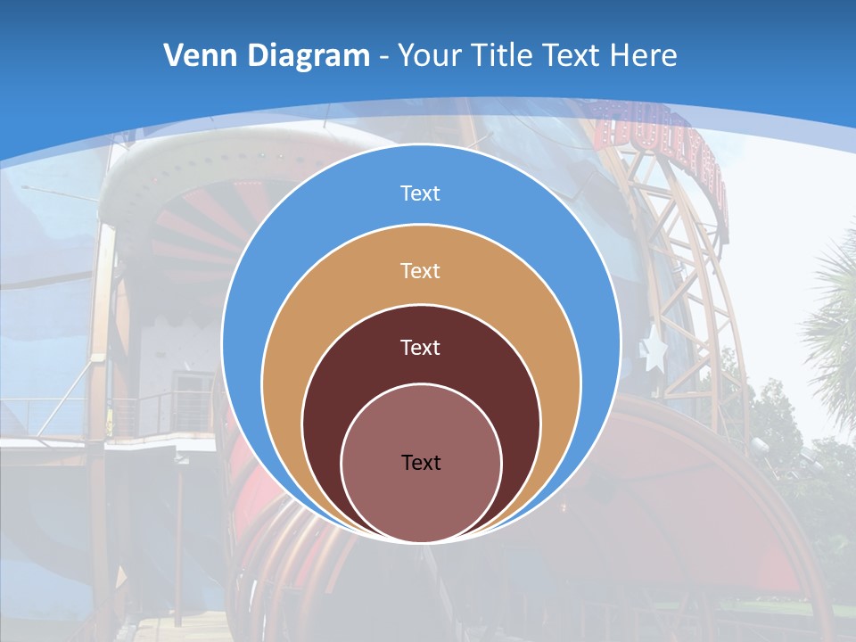 Entrance Orlando Town PowerPoint Template