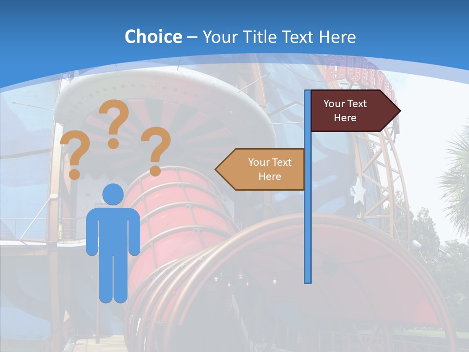 Entrance Orlando Town PowerPoint Template