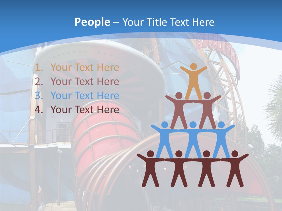 Entrance Orlando Town PowerPoint Template