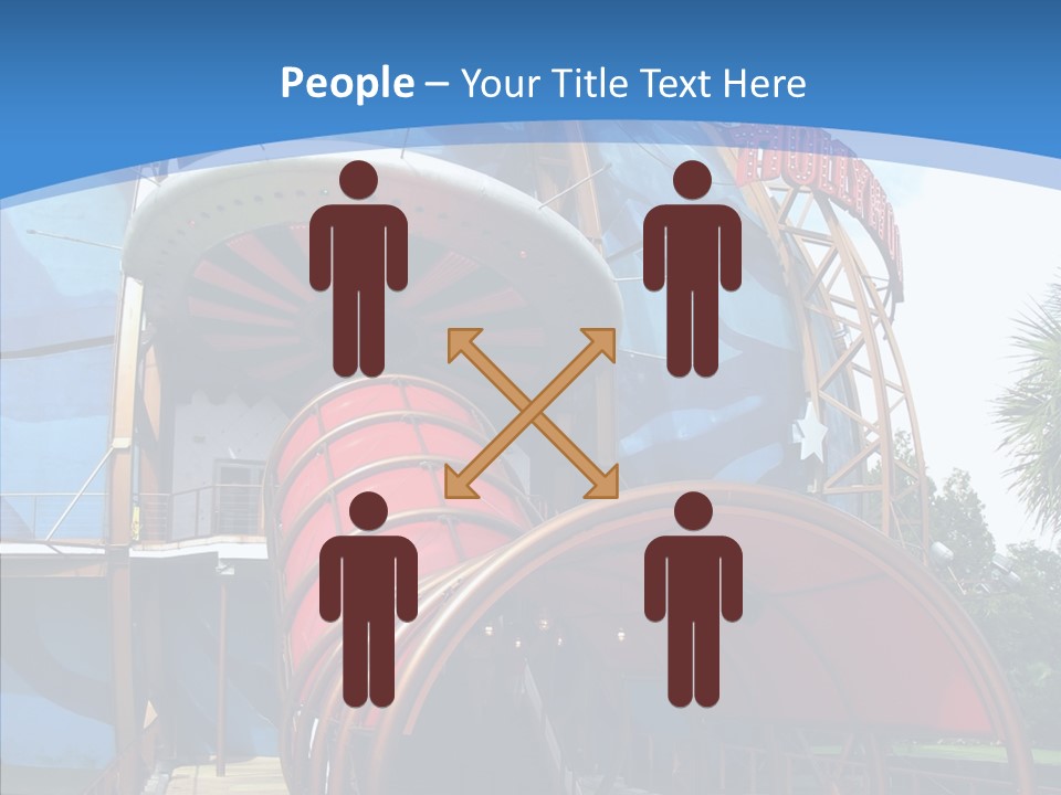 Entrance Orlando Town PowerPoint Template