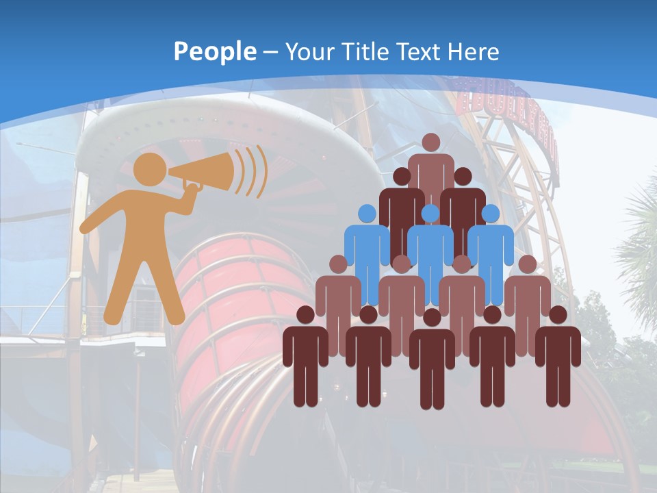 Entrance Orlando Town PowerPoint Template