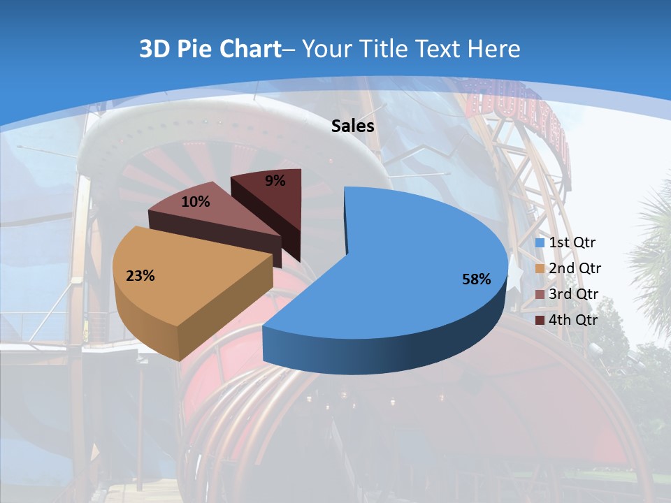 Entrance Orlando Town PowerPoint Template