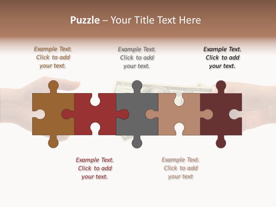 Birthday Coin Debt PowerPoint Template