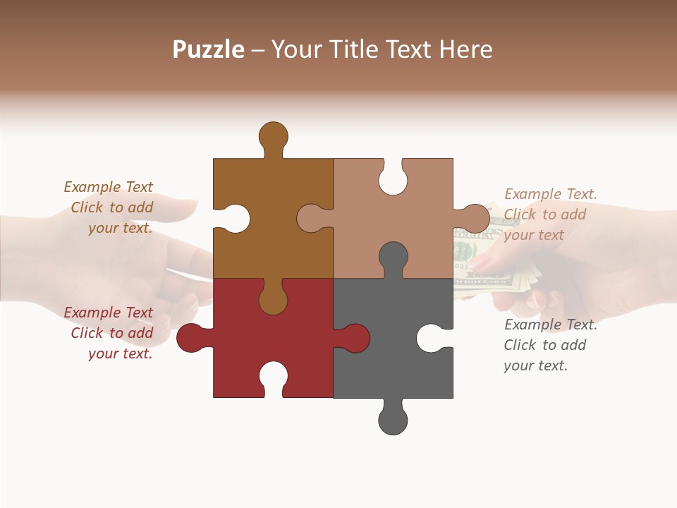 Birthday Coin Debt PowerPoint Template