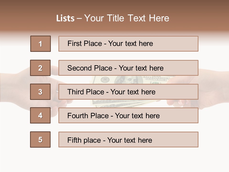 Birthday Coin Debt PowerPoint Template