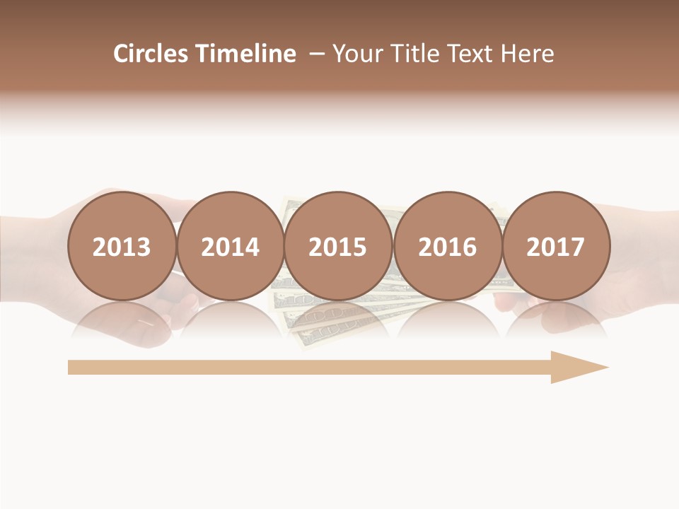 Birthday Coin Debt PowerPoint Template